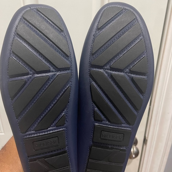 Tommy Hilfiger Driving Loafers Shoe Blue Sz 10 - Picture 6 of 10